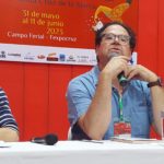 Presentación de El ruido de tus horas en la Feria Internacional del Libro de Santa Cruz